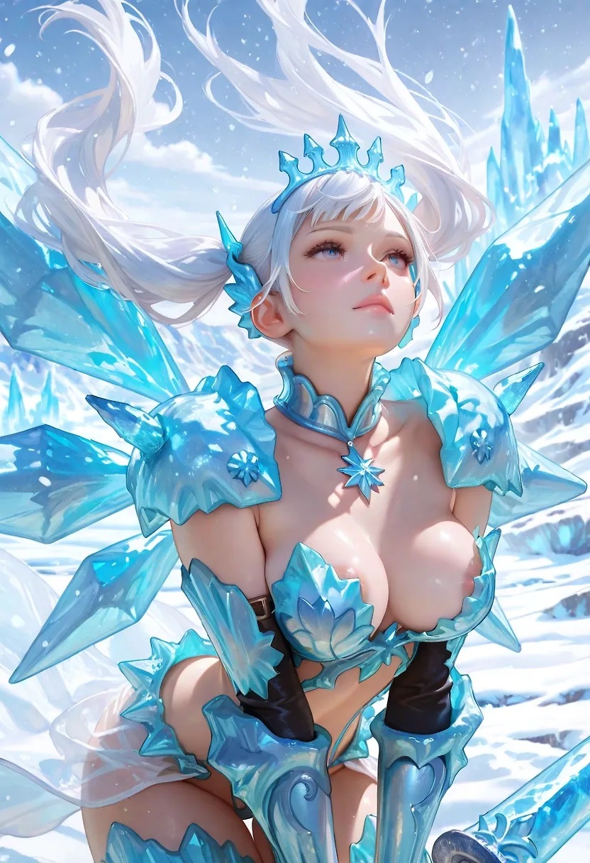 Noelle silva, ice armour. Ka-pow