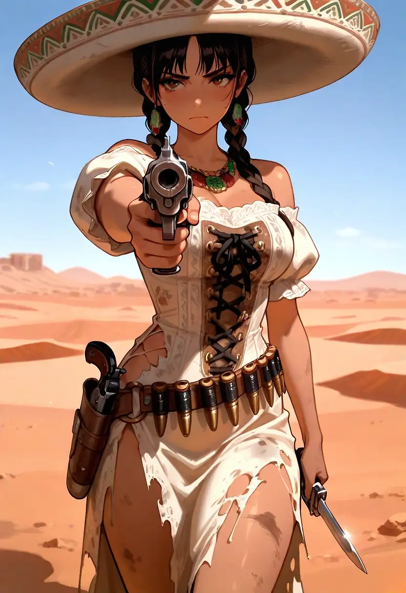 AI art "A bride scorned…"