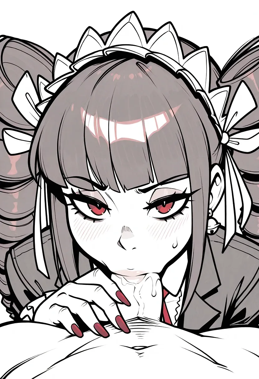 She lost a bet...