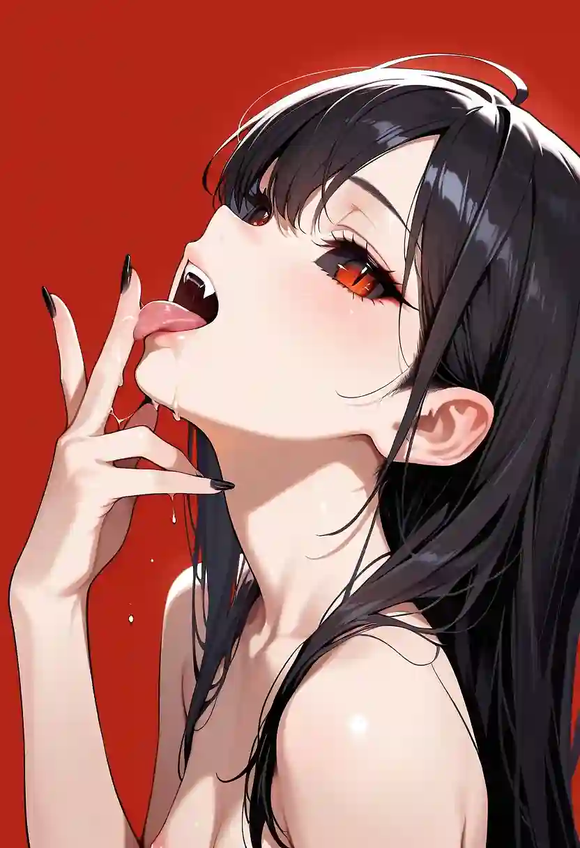 AI art 'DemonSlayer BlooMoon Arc Tanjirou Part 4' with user description 'After what seemed like a gallon of black Demon cum in Tanjirou's belly, she lose control and has a little time to herself. 
Realizing that there is company around ,she takes the daring next step. unsure of what the "right" way to go about it, she boldly invites him in.'