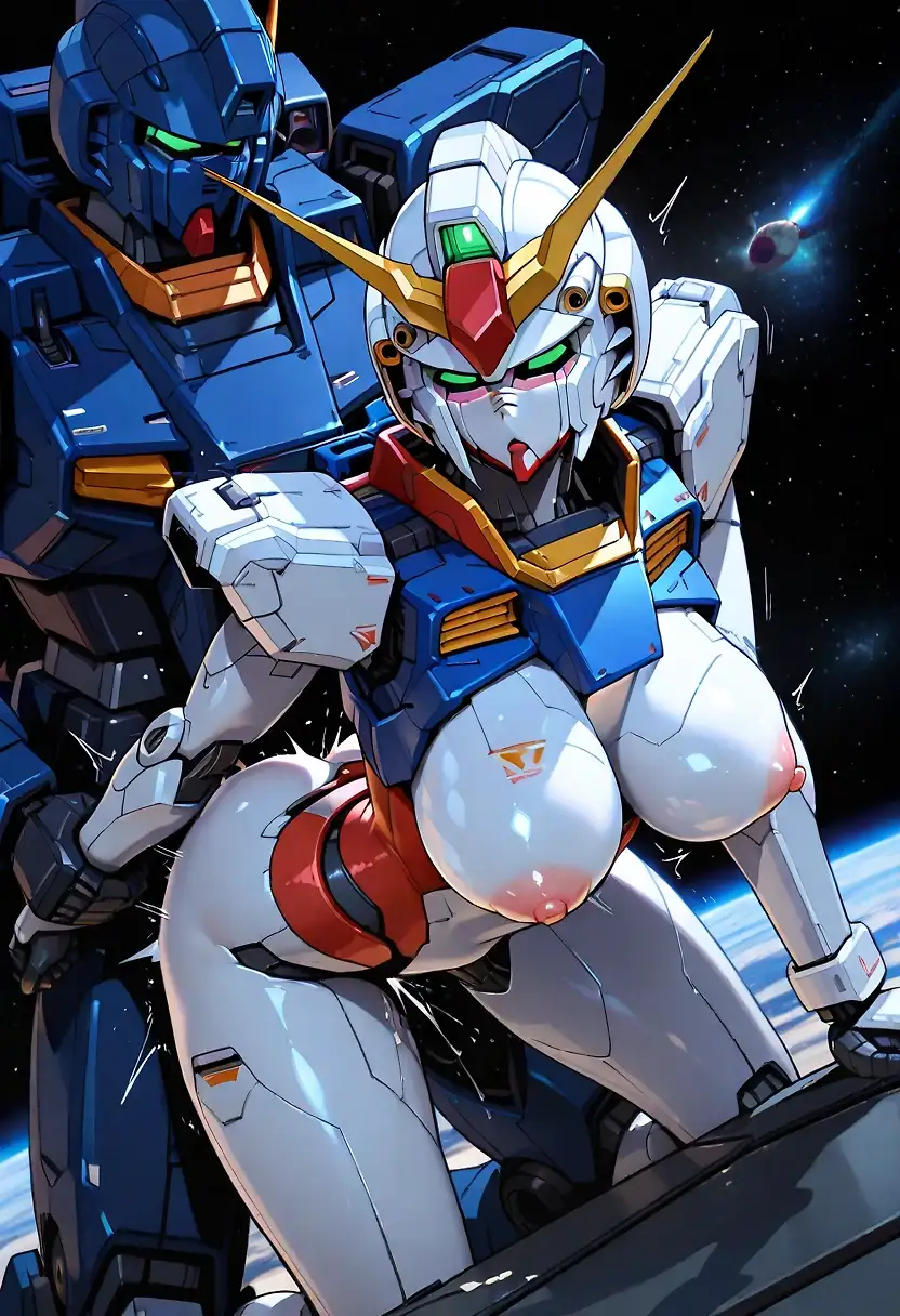 AI art "Mobile Suit Fuck’um"