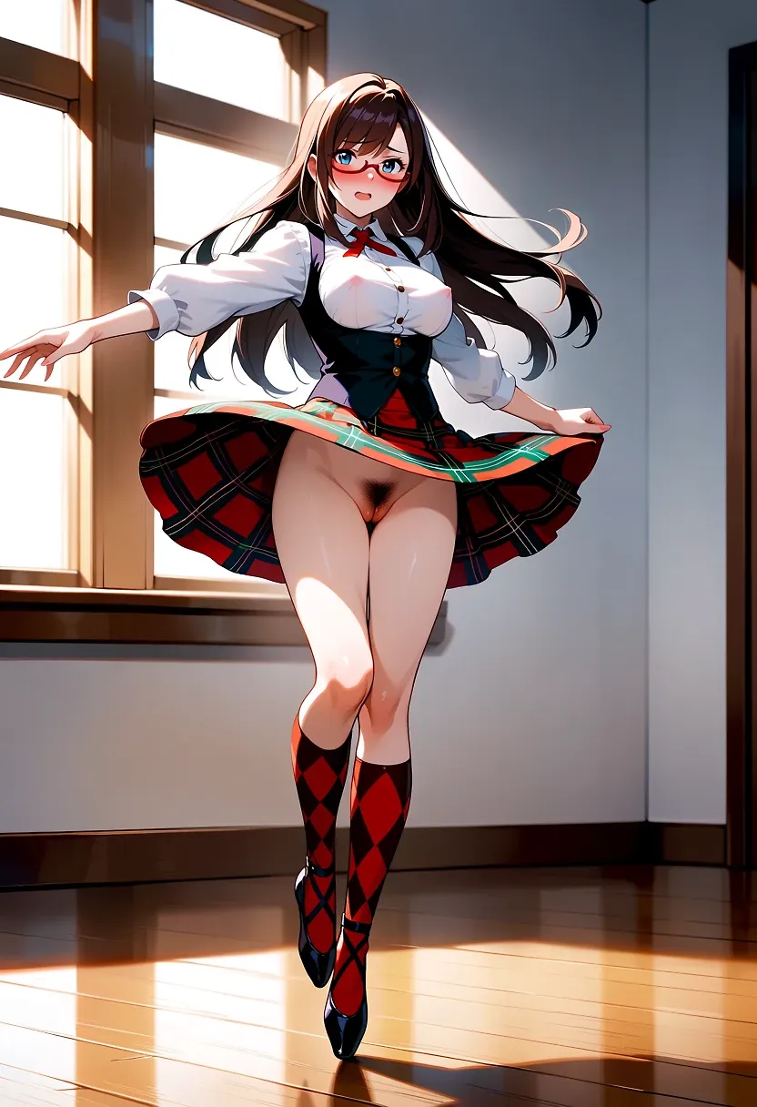 AI art "Wife Highland Dancing"