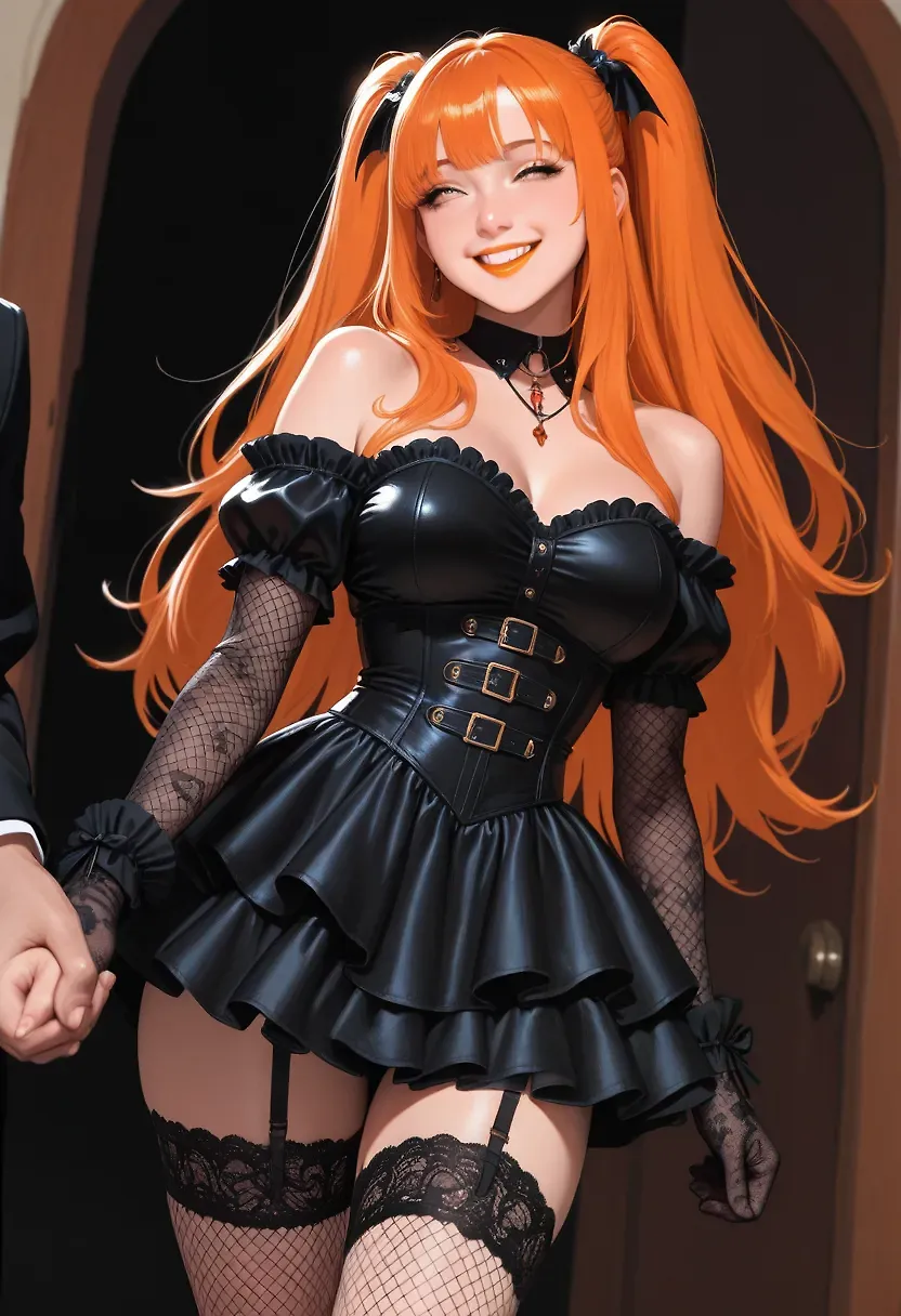 Girlfriend on Halloween night