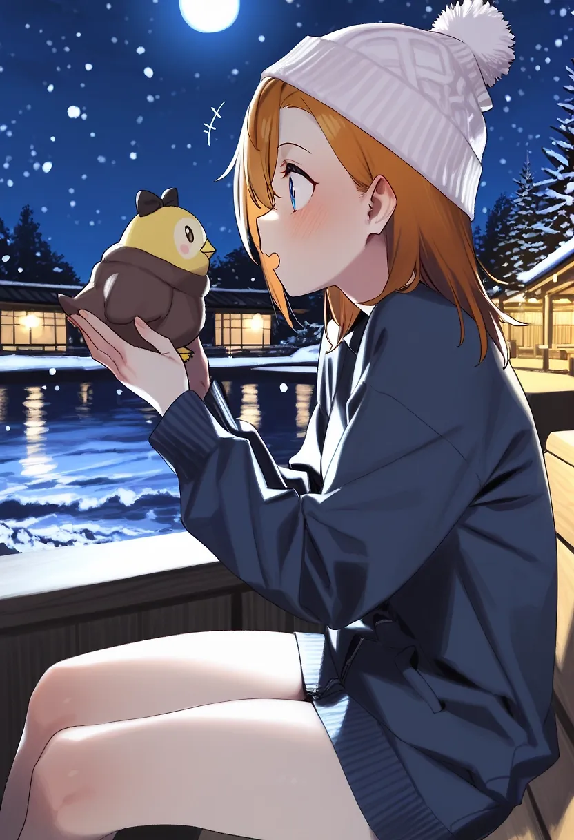 A Wild Winter Bird Appears!