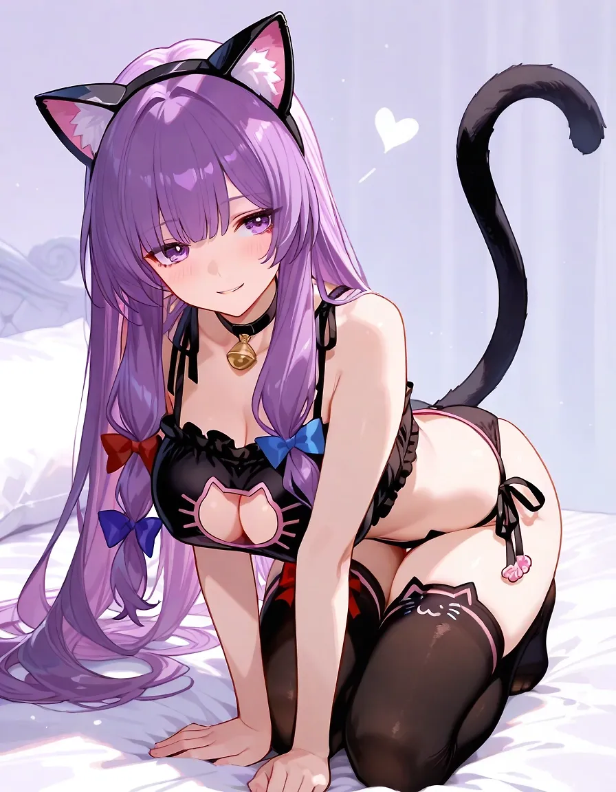 Patchouli cat lingerie