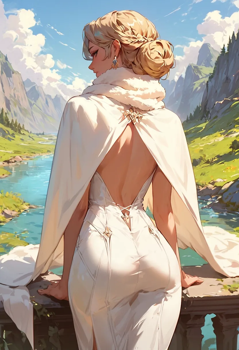 Rich bitch strips down