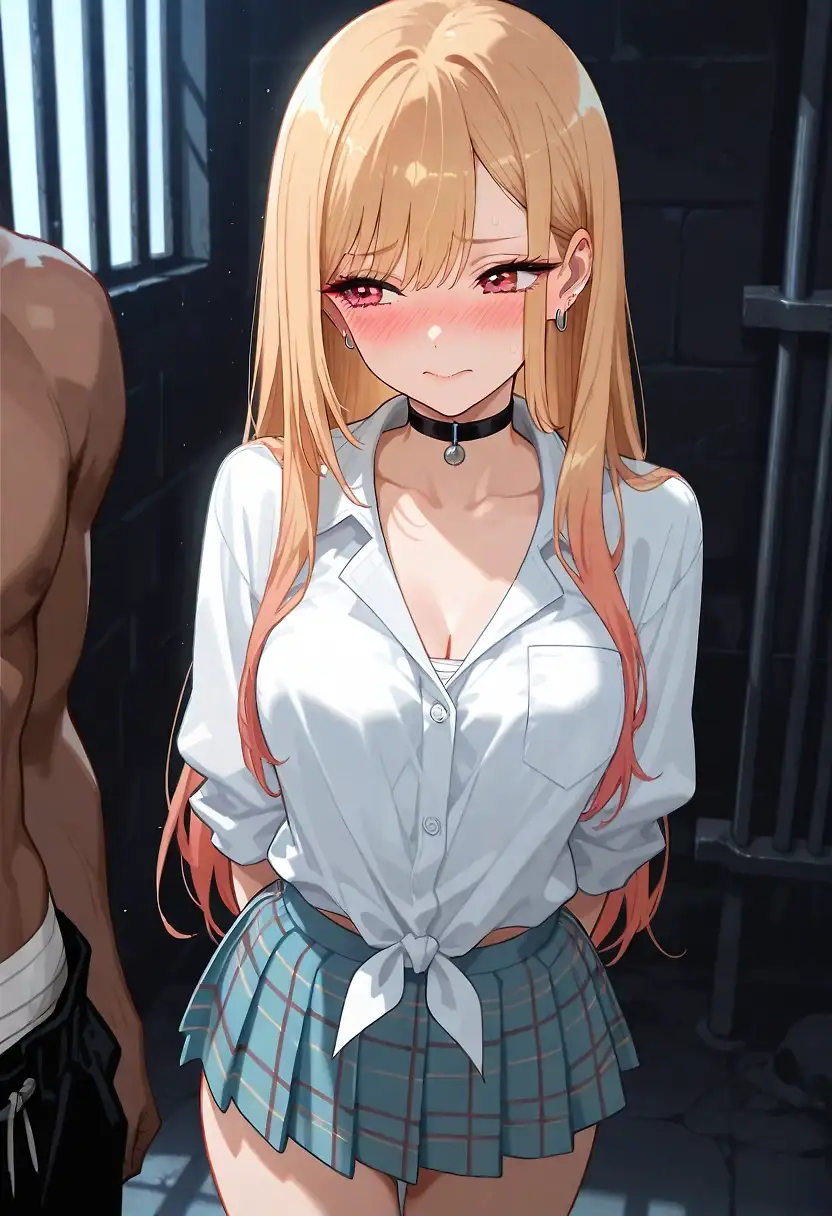 AI art "marin in jail"