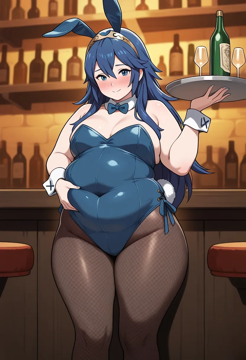 A night Chubby Bunny Lucina