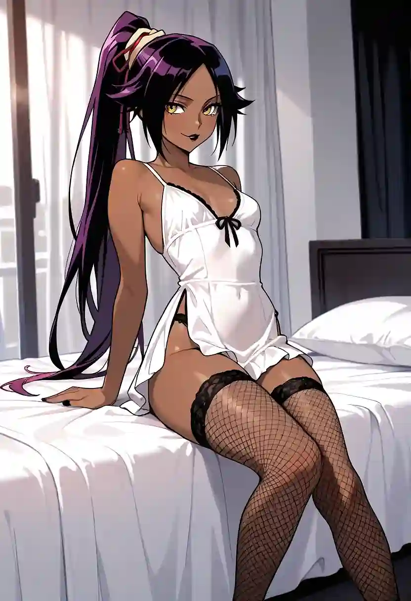AI art "yoruichi lingery"