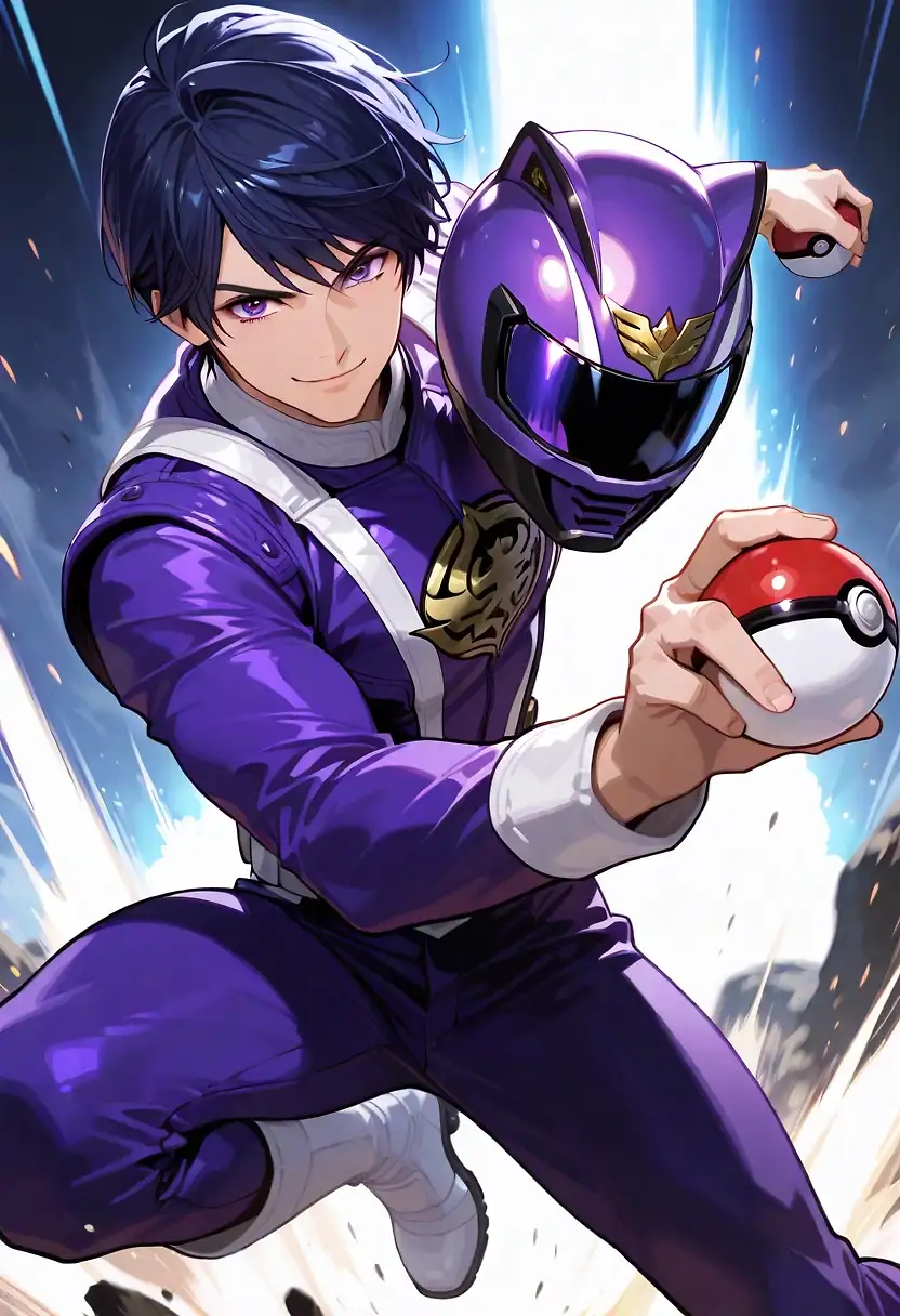 AI art "Super Ultra Rangers"
