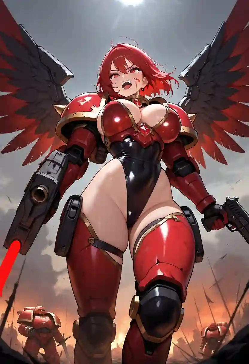 AI art 'By the Blood of Sanguinius!'