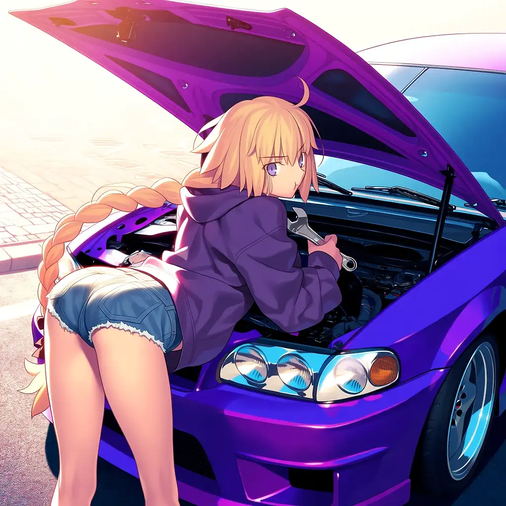AI art 'Car Girls🔥'
