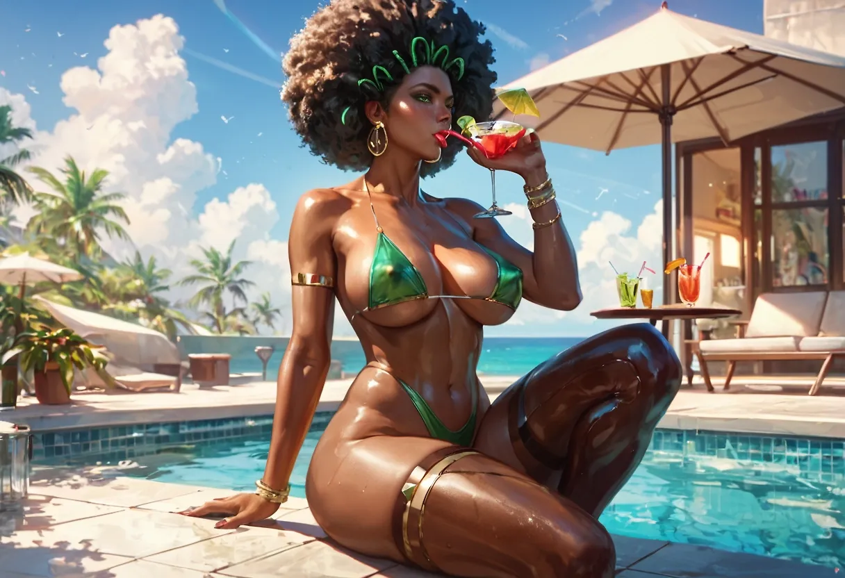 Aliyah Cherry: Bikini serie...