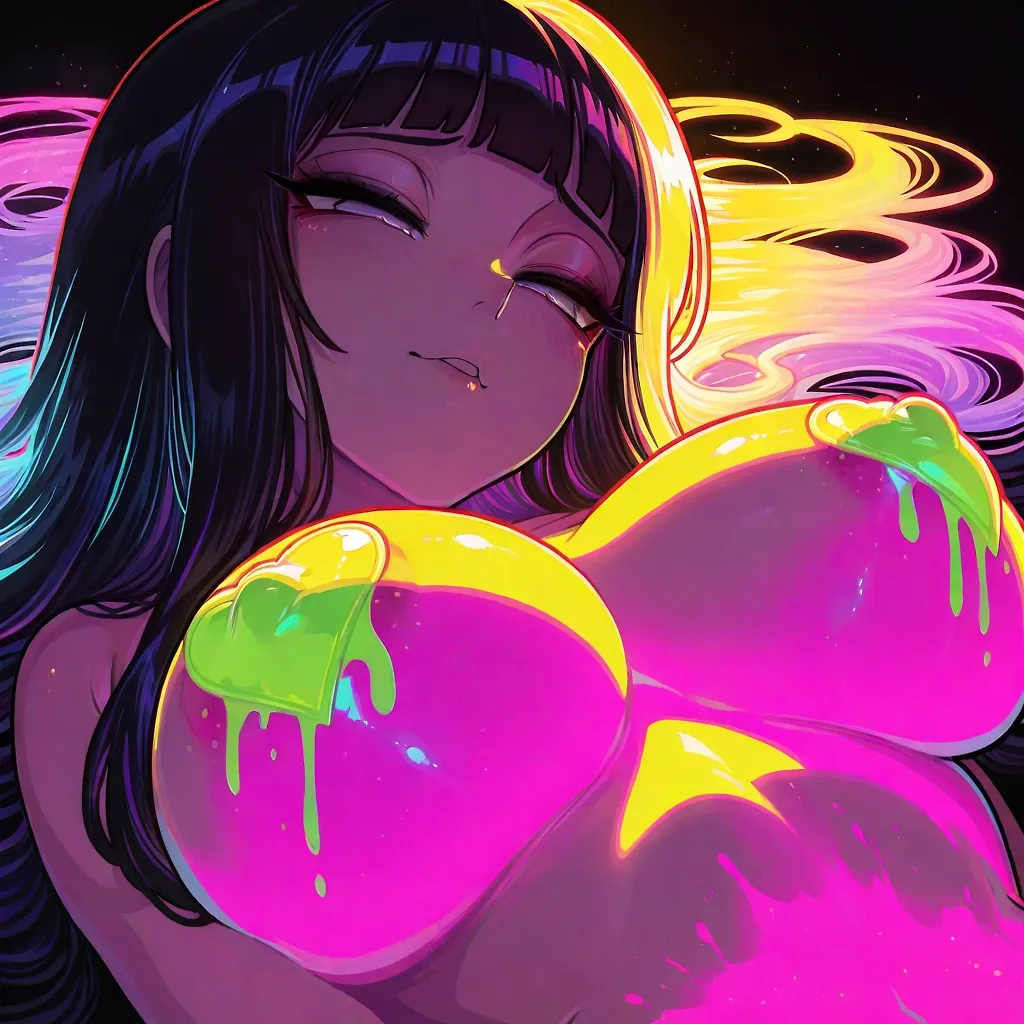 Ultraviolet Neon Hinata Hyuuga