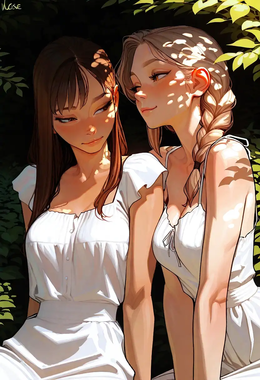 AI art "Camille and Val 2"
