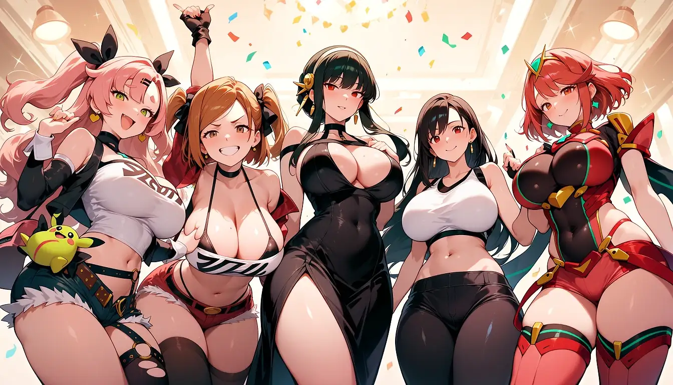 AI art "Thanks for 100 followers! :D"