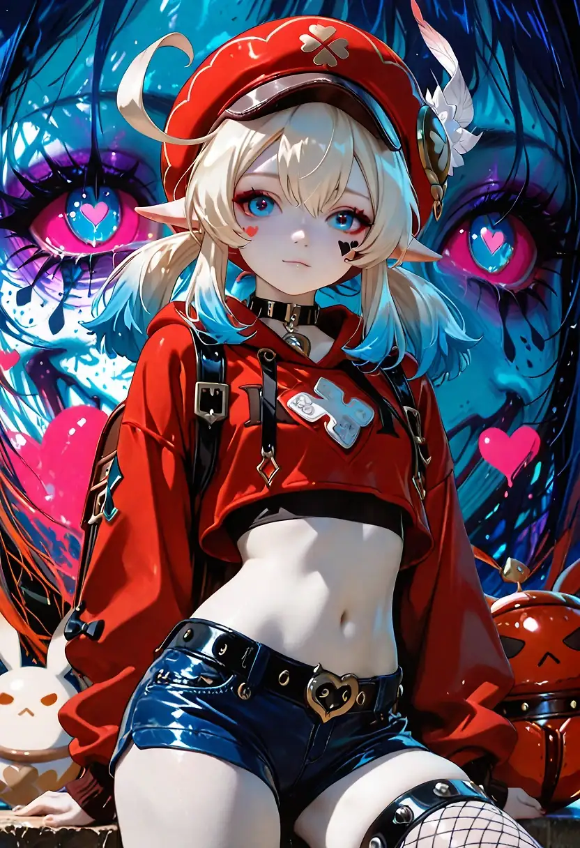 AI art "Klee Suizid Squad"