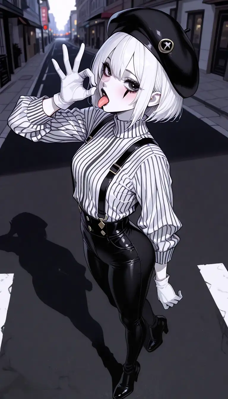 AI art "Mime attack"