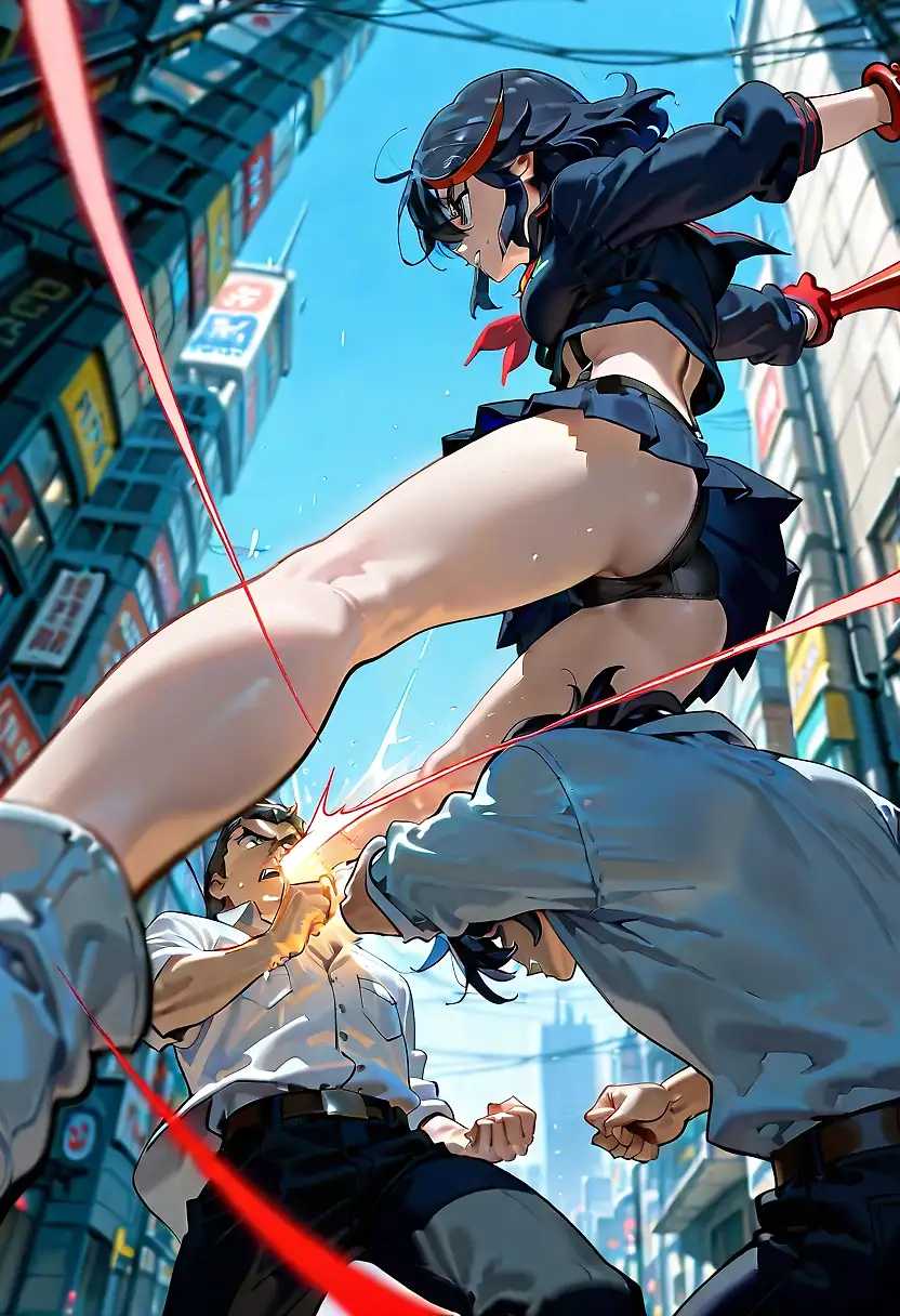 AI art "matoi ryuuko"