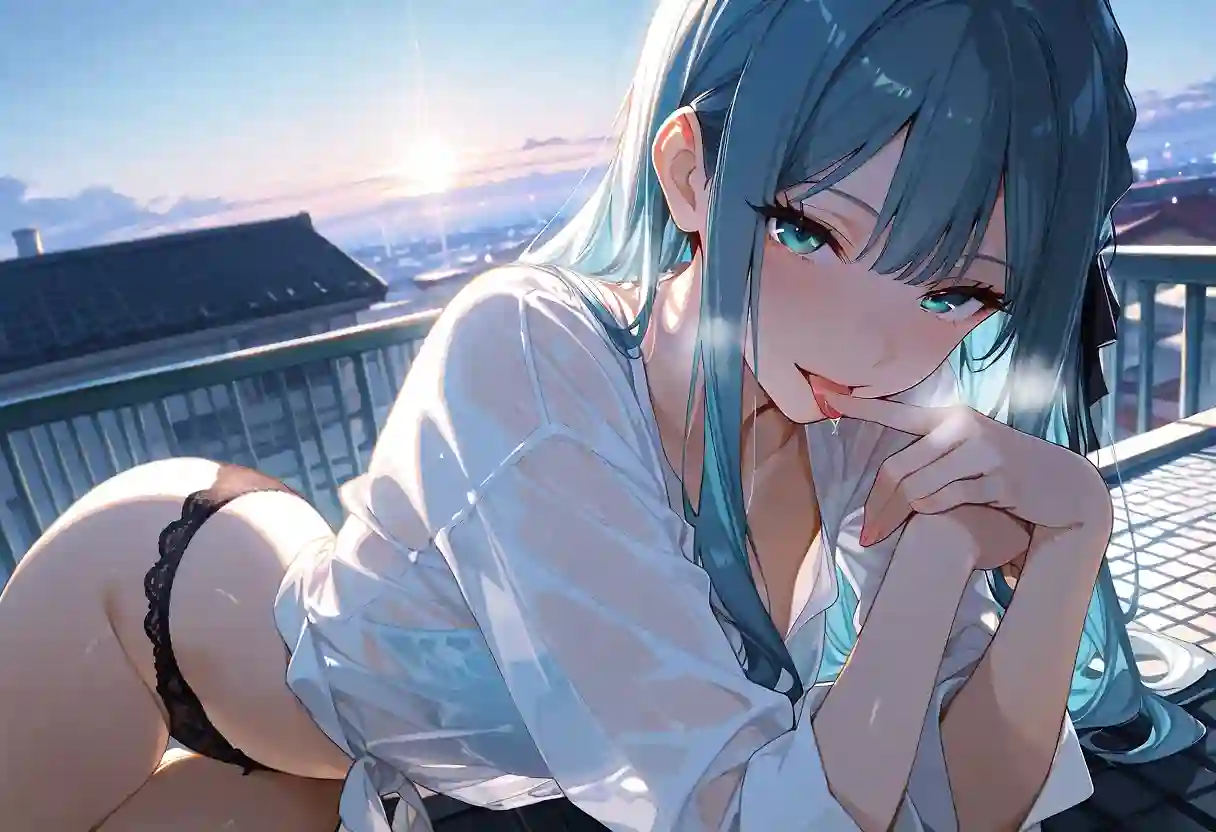 AI art "Togawa Sakiko Gravure"