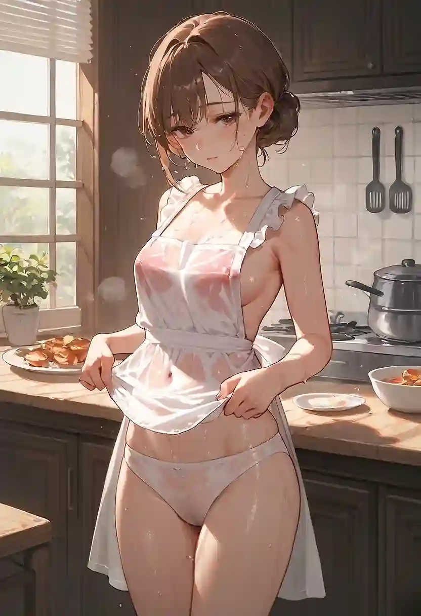 AI art "In the kitchen"