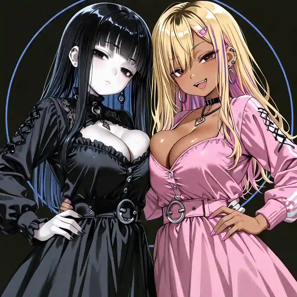 AI art "Yuri soft compilation"