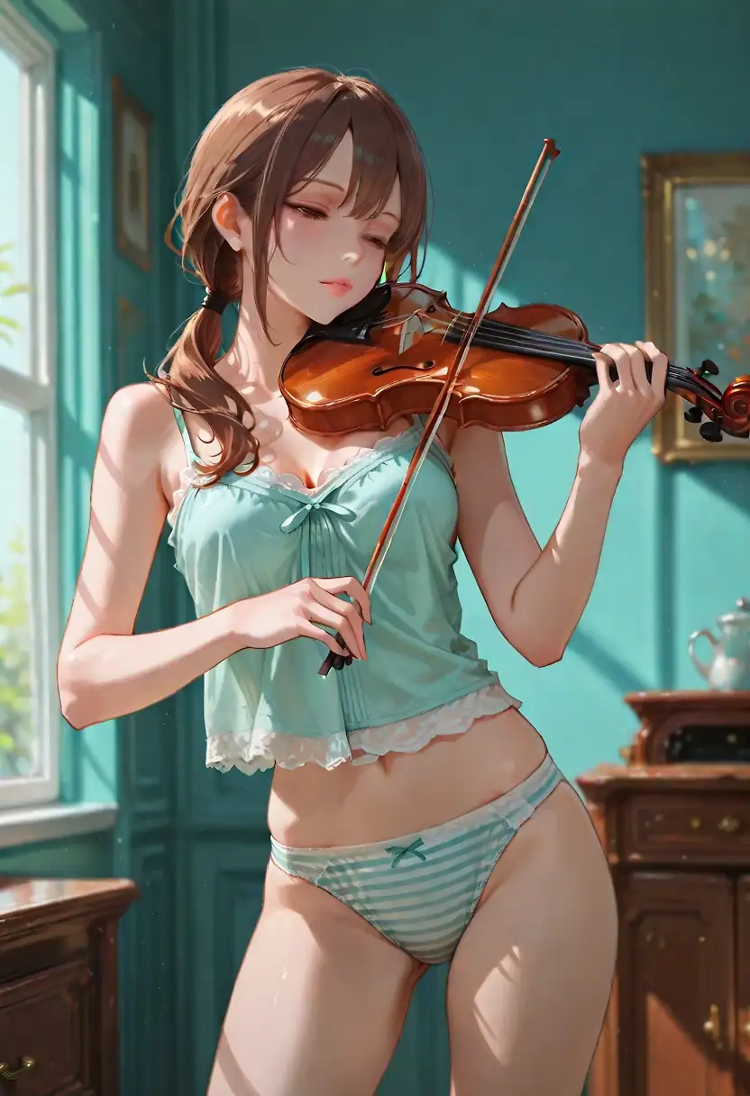 The violinist