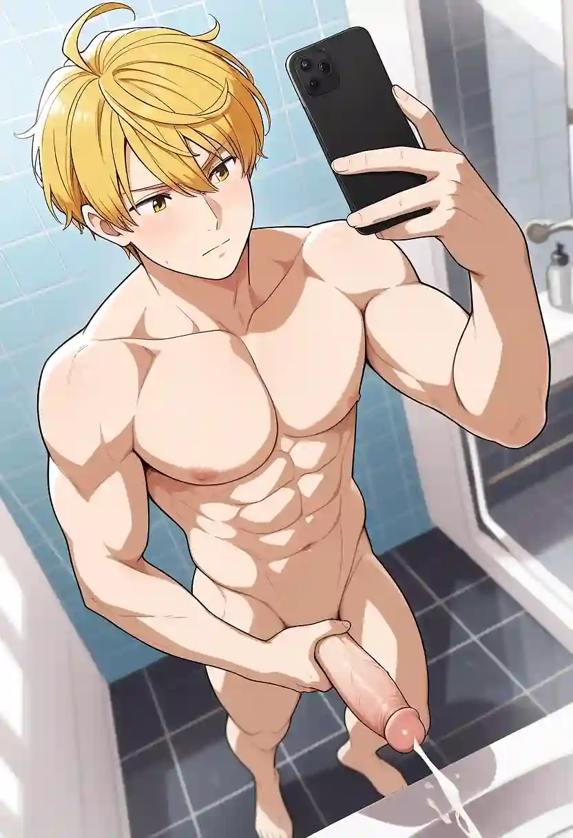 AI art "Kise Bathroom"