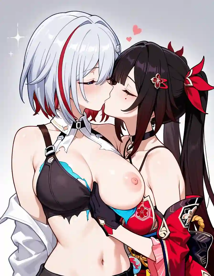 AI art "Very exposed intimate moment"