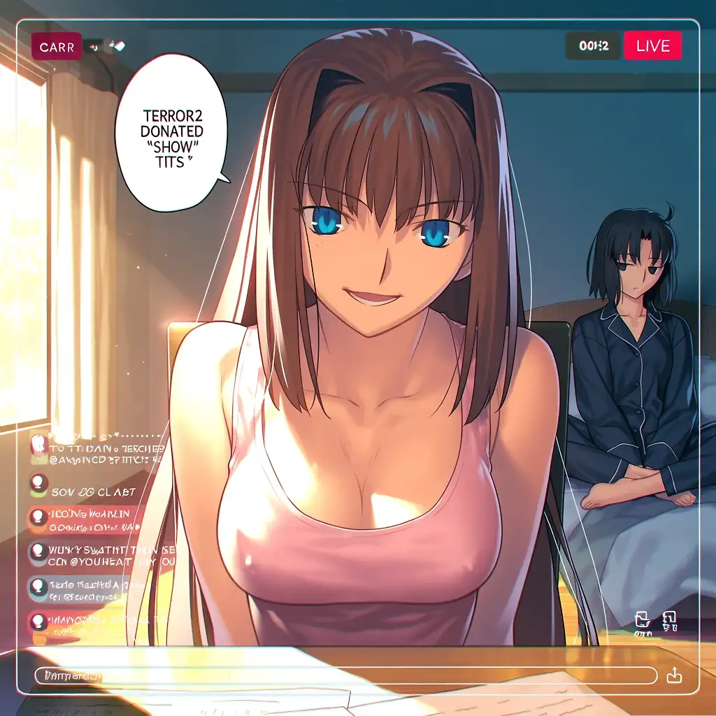 AI art 'Aoko Accepting Donations🔴'