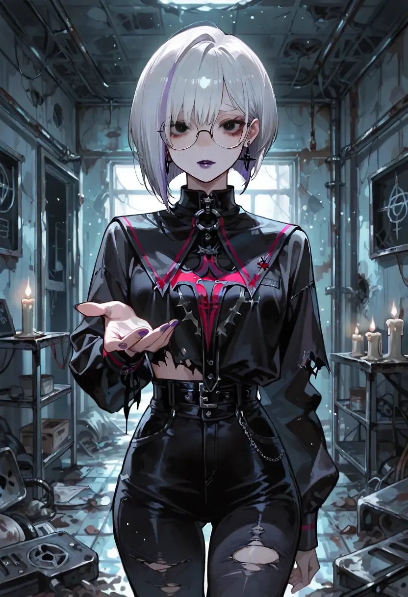 AI art 'if the girls joined the Satanic cult?'