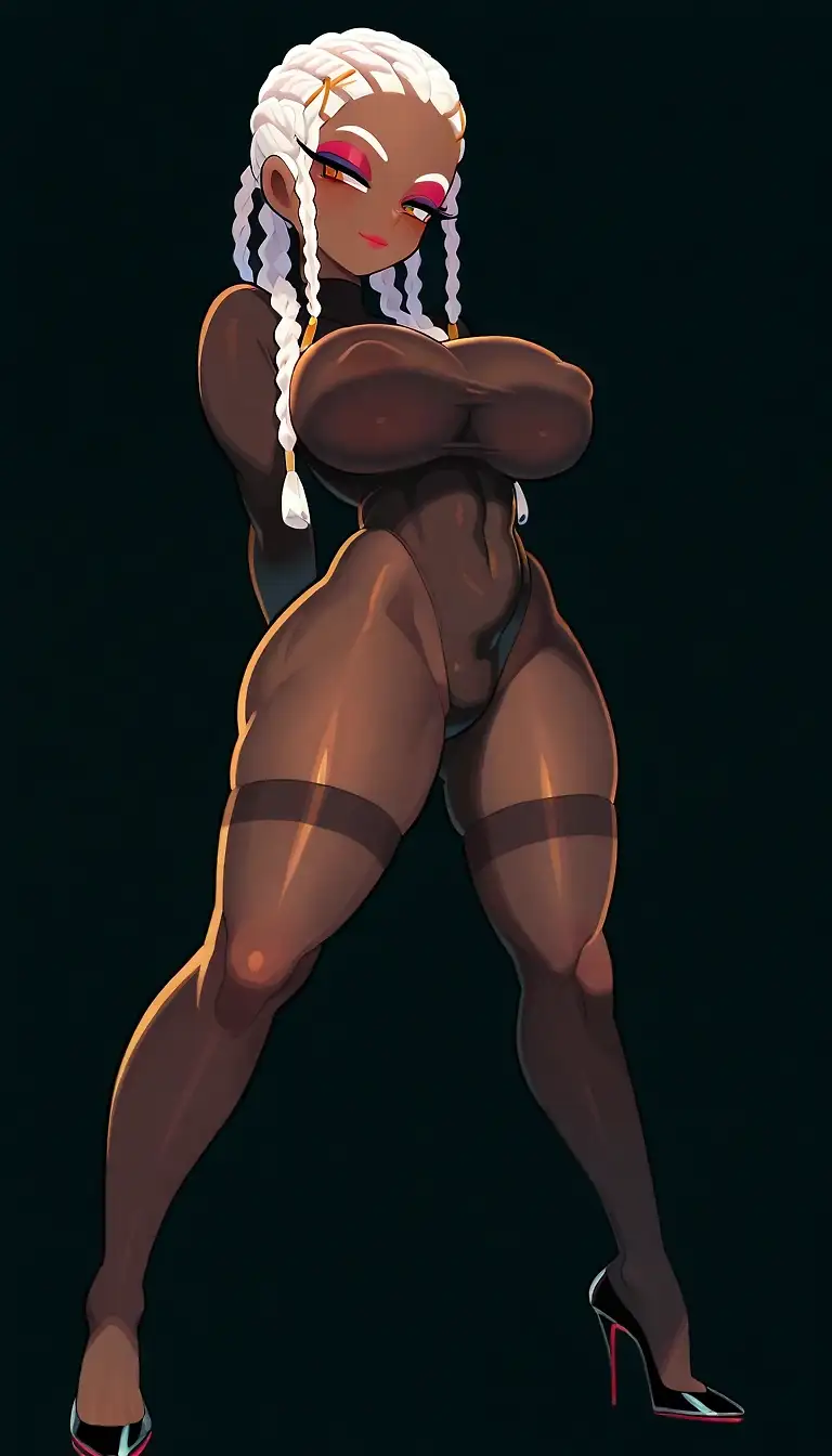 AI art 'Sensual and alluring fantasy woman in bodystocking'