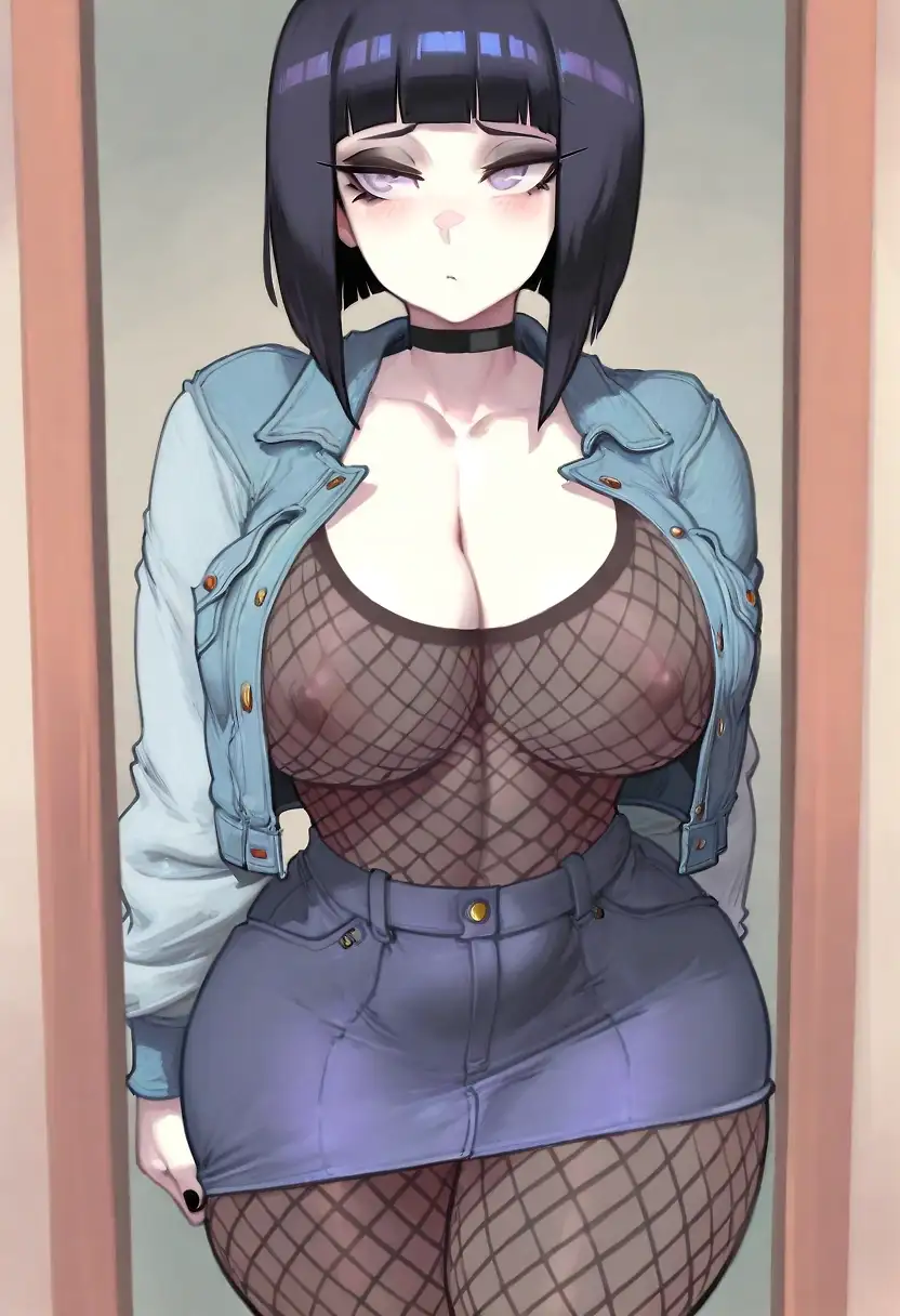 AI art 'Hinata Hyuuga Alternative Outfit'