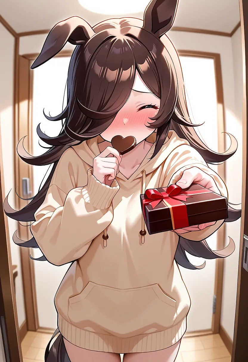 A gift from rise to her trainer