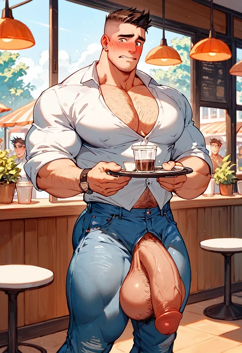 Cafe waiter