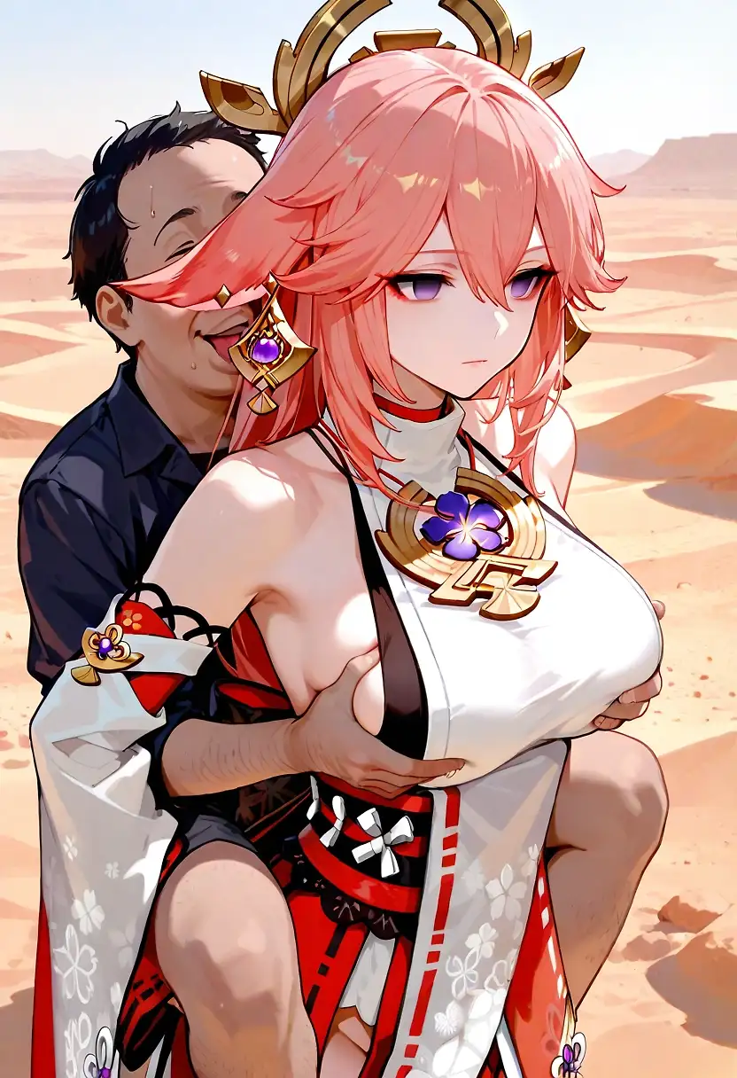 AI art 'Yae Miko'