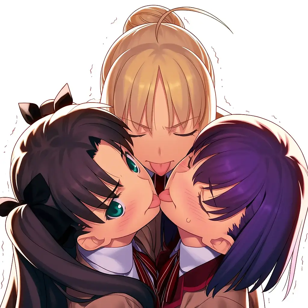 AI art 'The FSN Trio'
