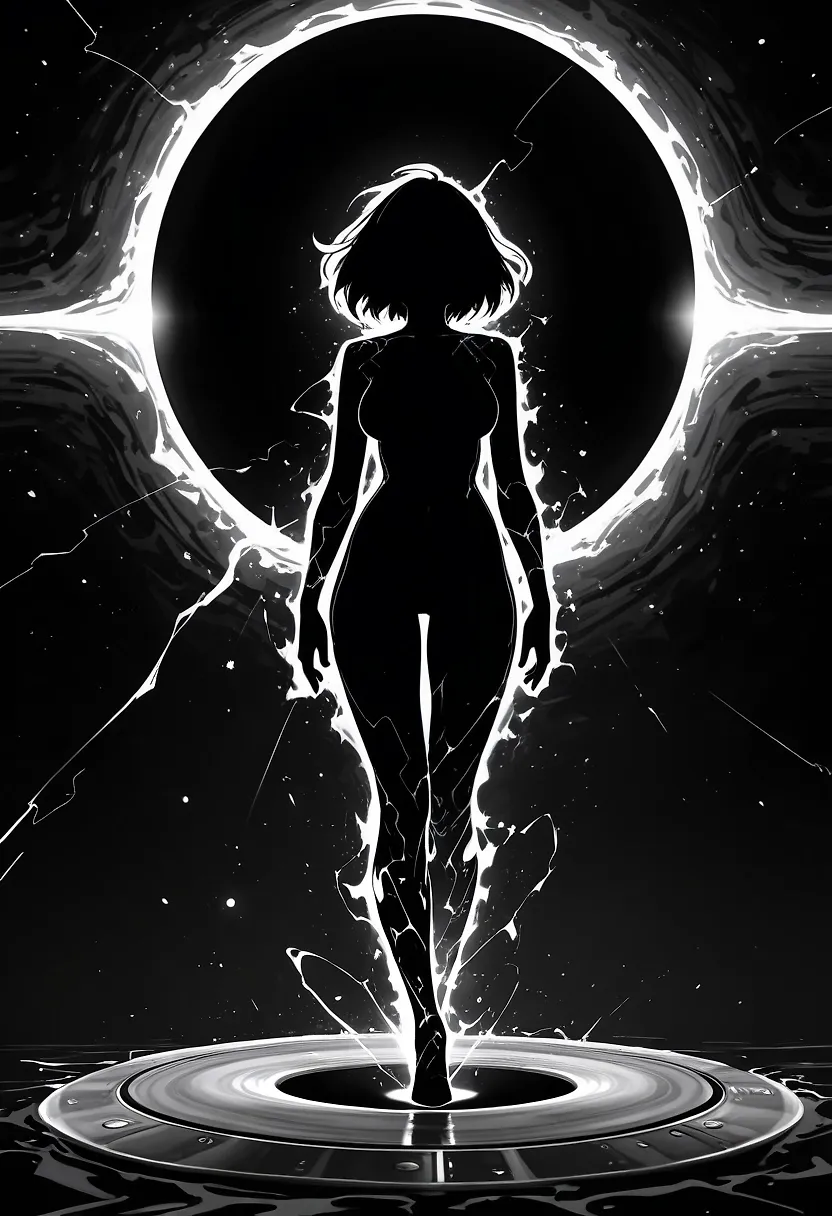 AI art "Embrace the void"