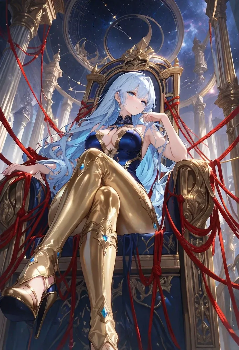 AI art "First test. !!Night of Insomnia!!." with user description "First test. !!Night of Insomnia!!

An individual endurance test; the participants will have to go through three different endurance challenges, the participant with the least votes will be eliminated from the tournament."