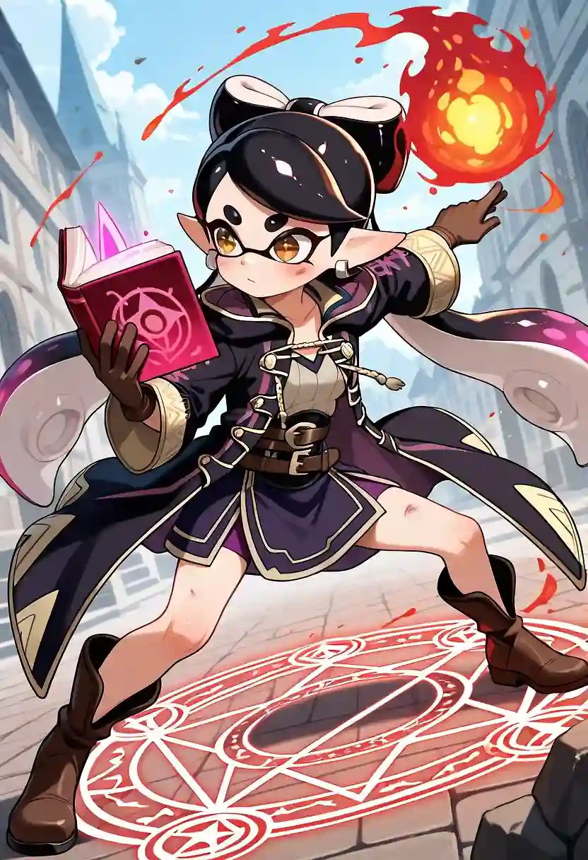 AI art "Splatoon X Fire Emblem"