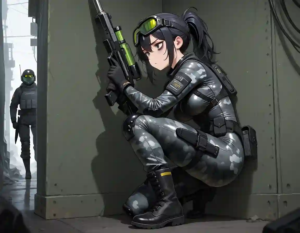 AI art 'Stealth-chan'