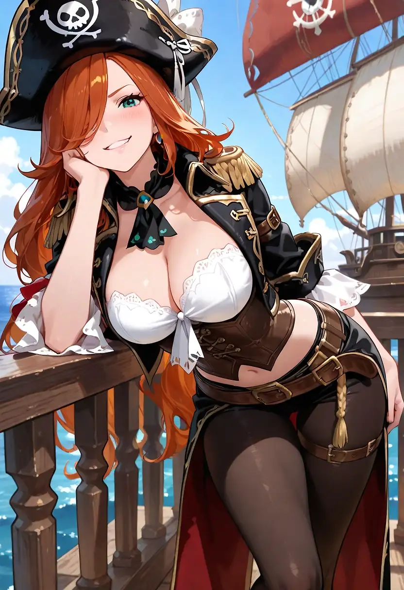 AI art "Porn of Legends A to Z - Miss Fortune"