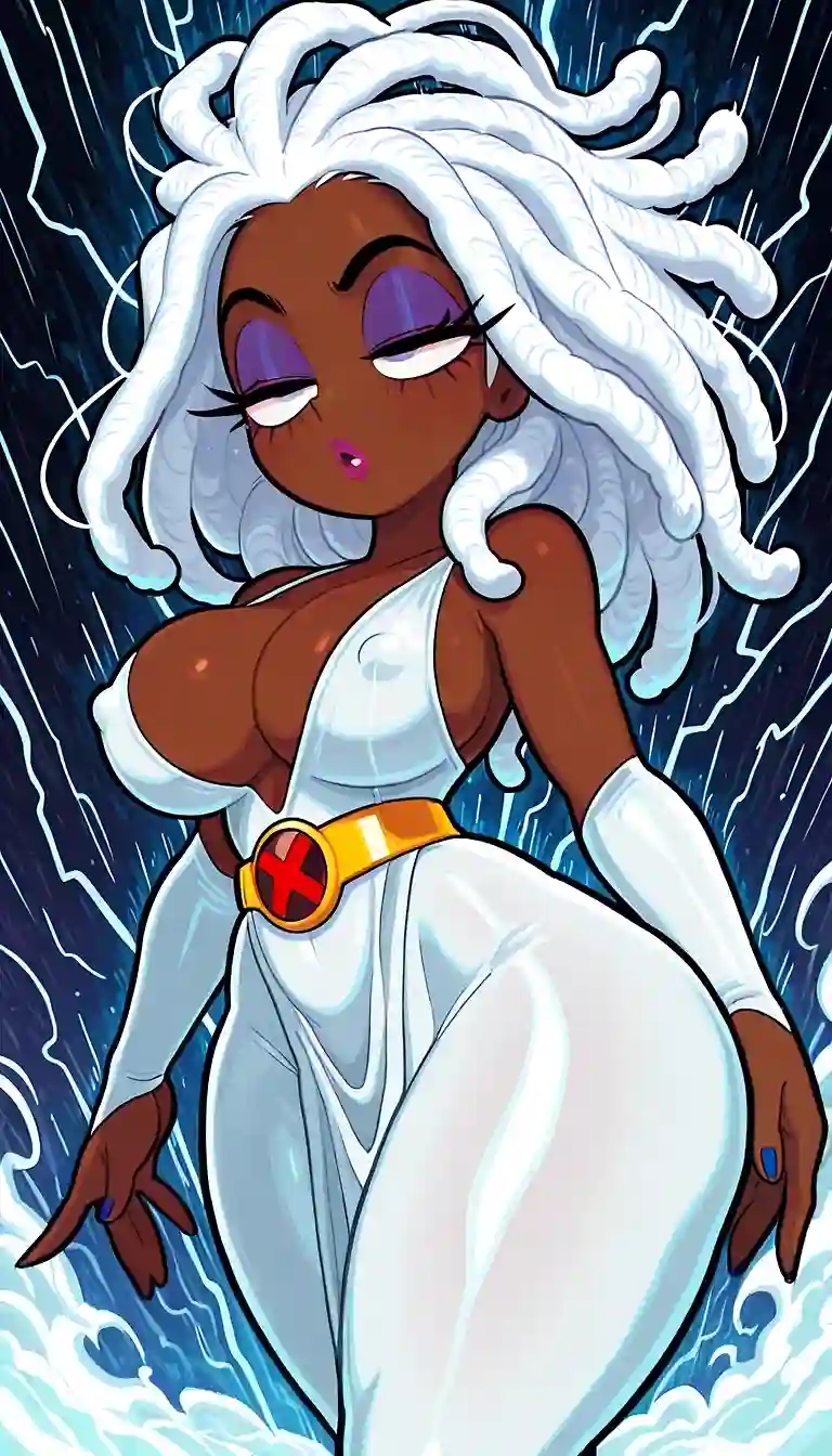 AI art 'Storm X-Men Lightning Goddess'