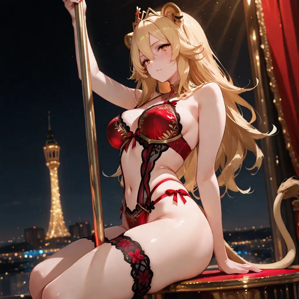 AI art 'Sofia's: Stripper Challenge' with user description 'For @zerogroupe21’s Stripper Challenge, I brought my hottest model to the pole. Hope you enjoy the show! 😽😻

@bad77 @parda @peterco @warmicestudios @octavian @cef_ultra @dreamerofdreams @gildenstein @terror2 @artfx85 @cro_bo @smut317 @barry915 @a_casual_prompter @casca_kirei-onna @heihund @azariel @hollenwulf'