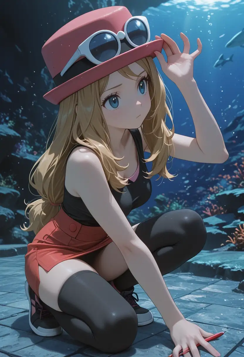 AI art 'Drowzee Hunting-Serena'