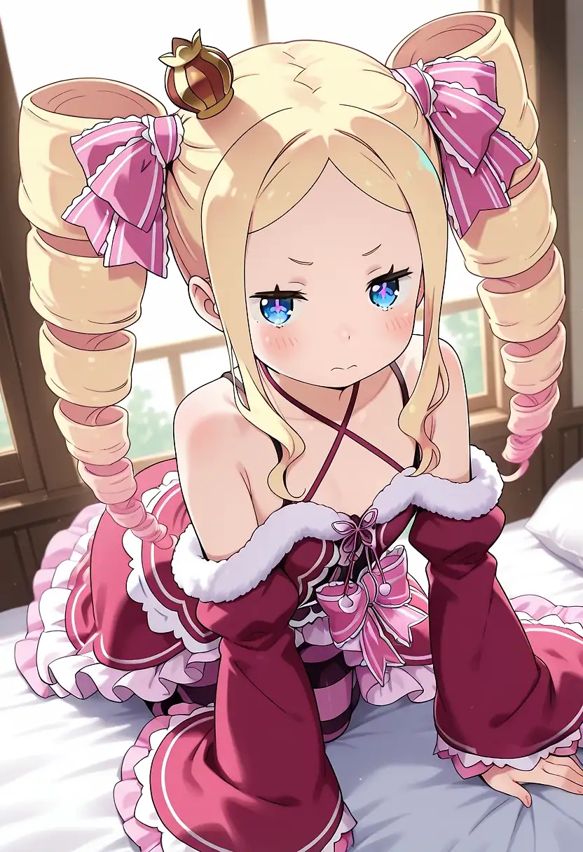 AI art 'First Beako image' with user description 'planning some Re Zero hope everyone enjoys'