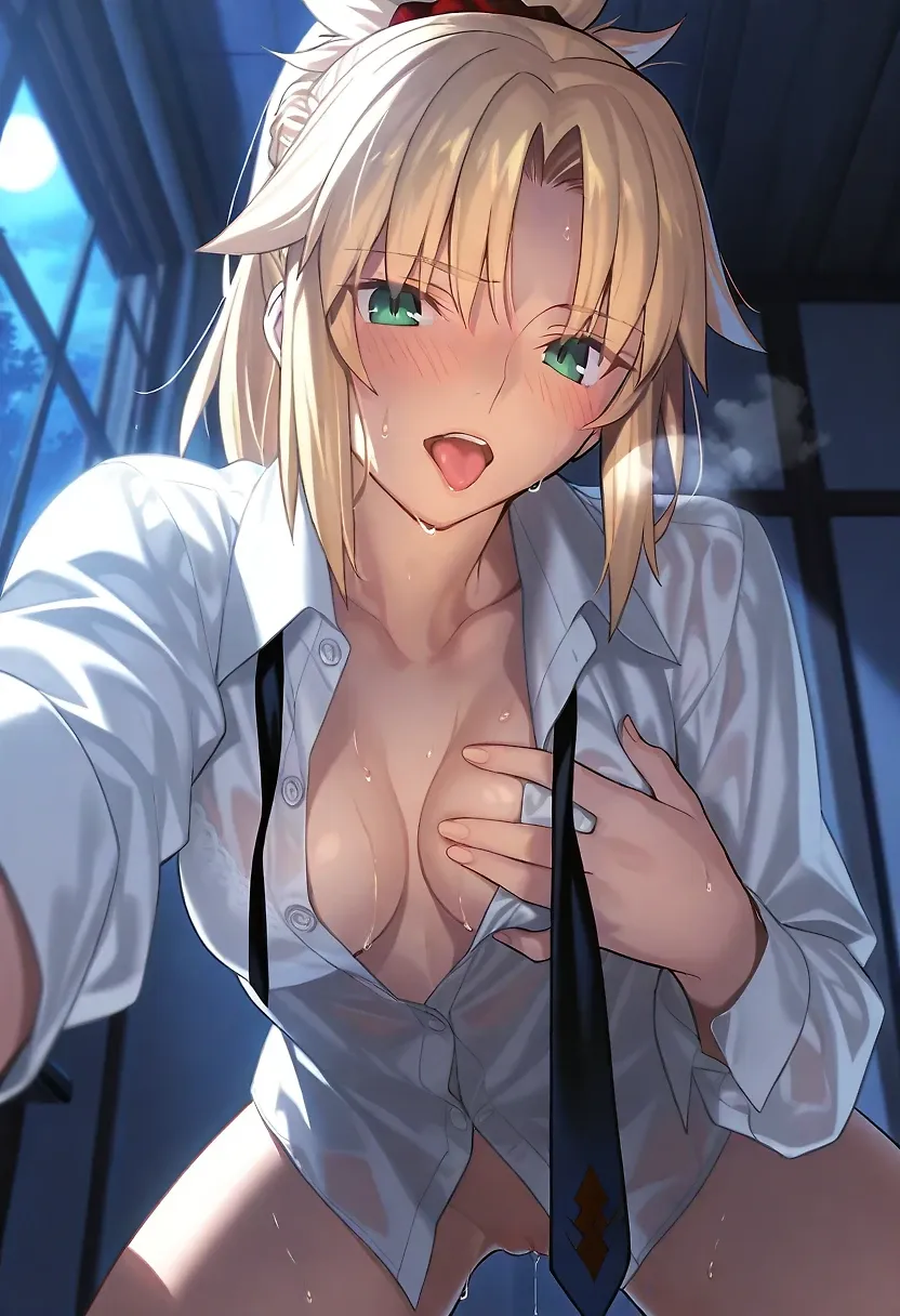 AI art "Mordred x Moonlight"