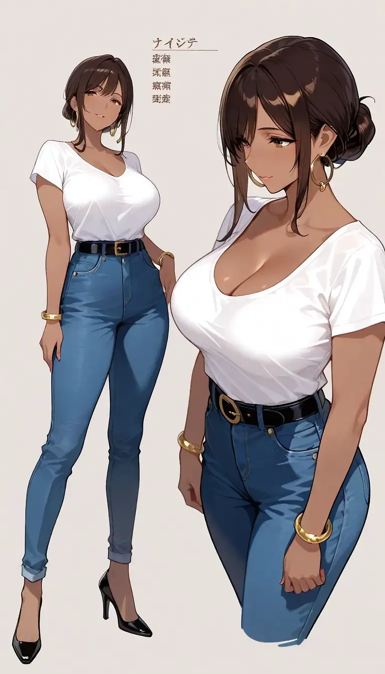 AI art 'Collection of Profiles' with user description 'Just a collection of character profiles for future post ideas'