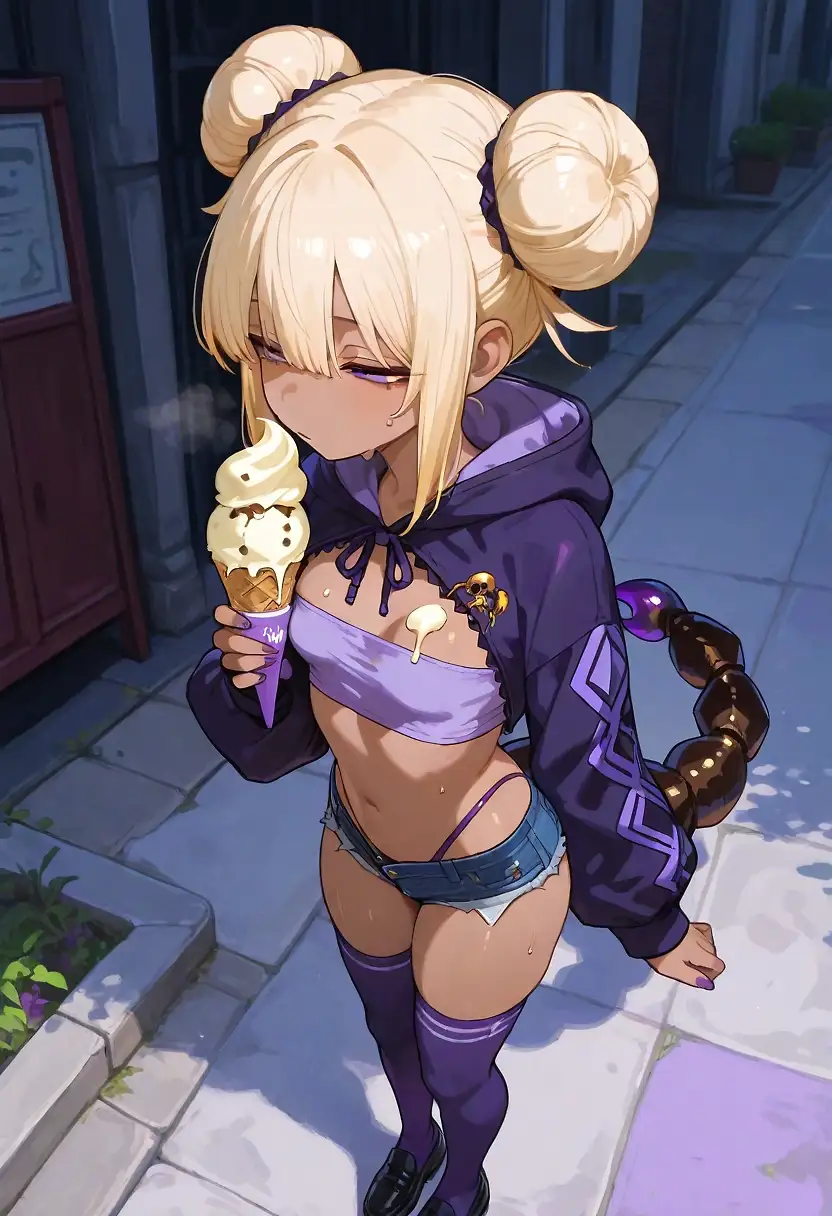 AI art "Outdoor fun with Anya"