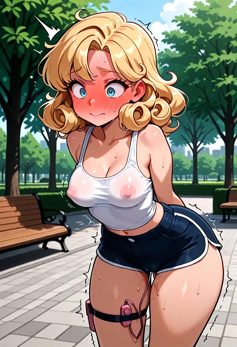 AI art 'Exposed in the park'